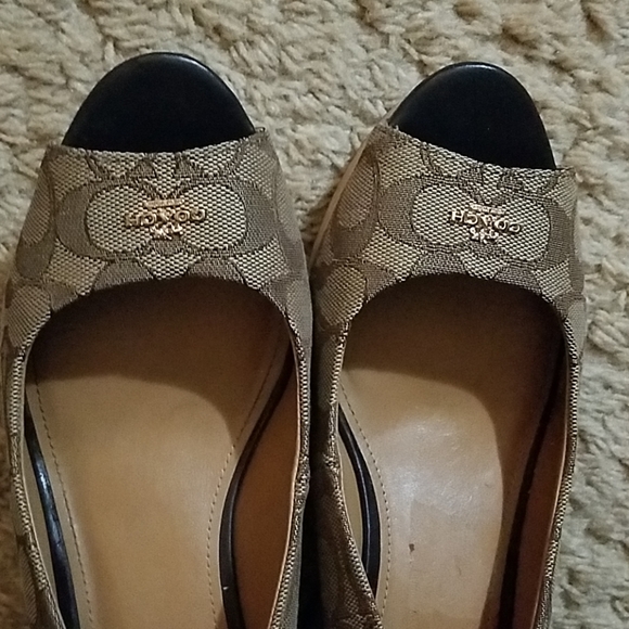 Terry Coach wedge sling back - Picture 8 of 8